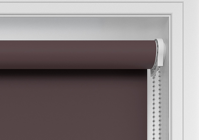 Trinity (Blackout), Plum - Twist&Fit Roller Blind - Image 11